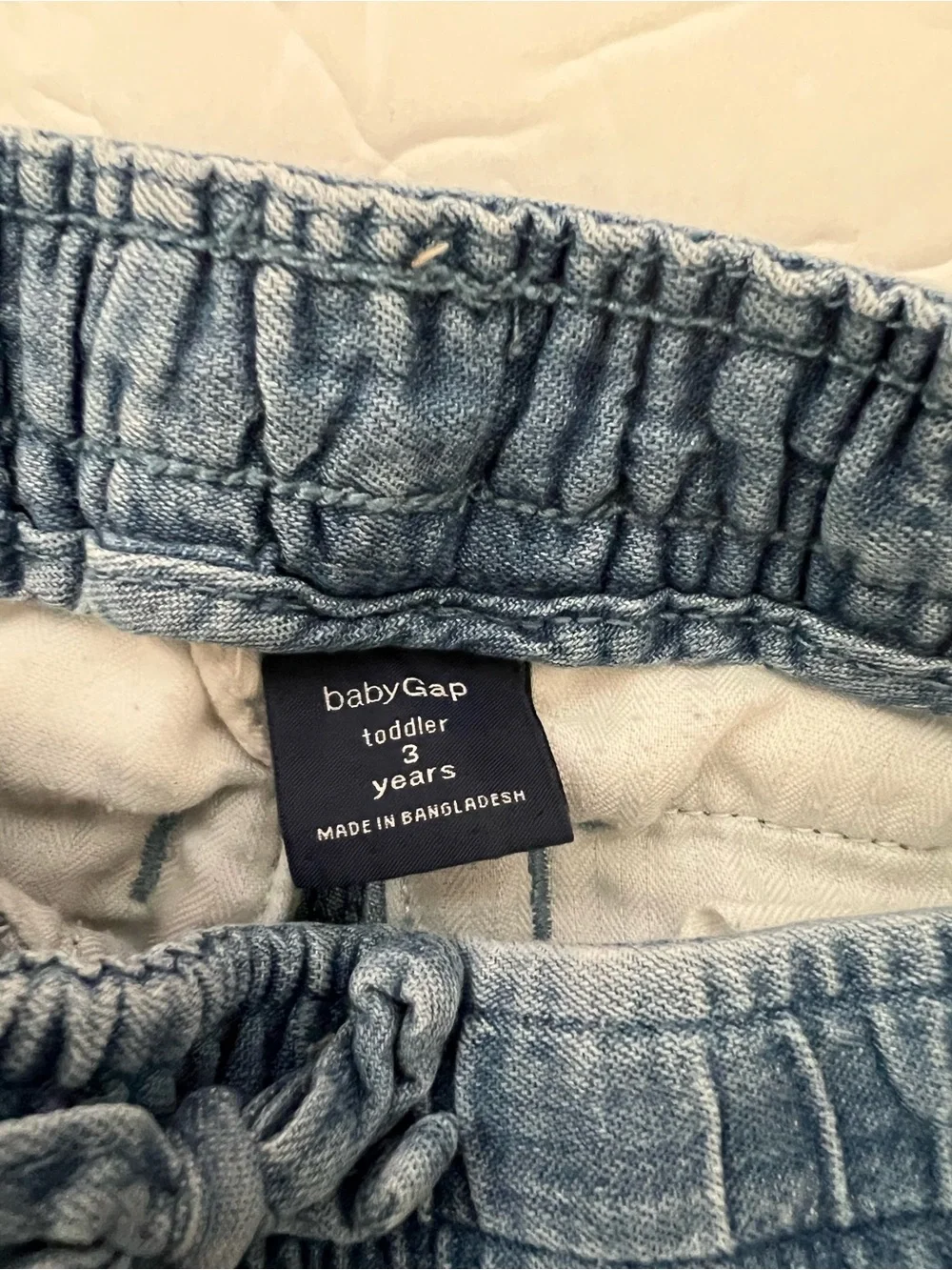 Baby Gap Toddler Denim Jeans, 3y, NWOT, washed only